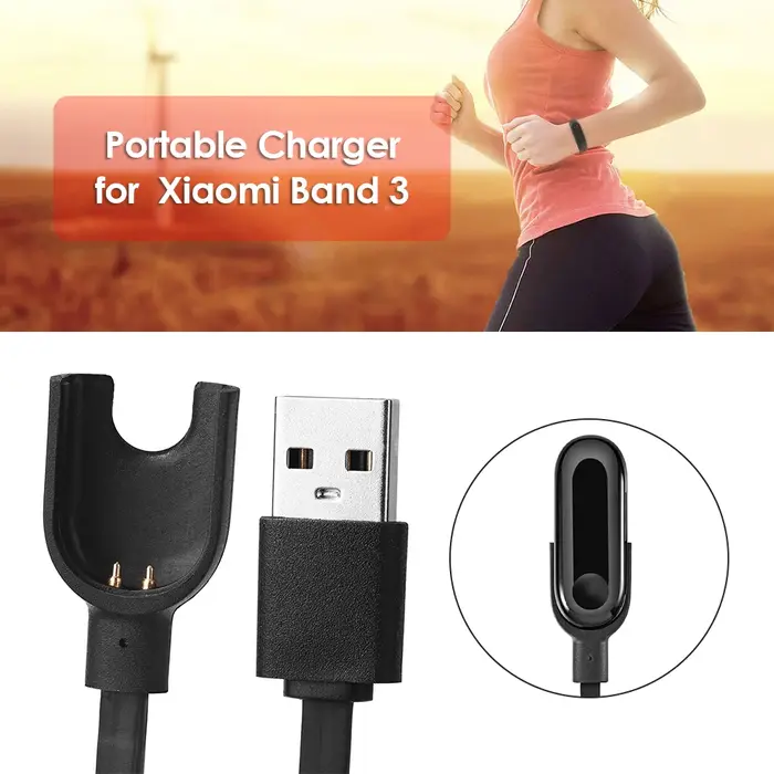 Câble de charge pour montre connectée Xiaomi Mi Band 2/3/4/5