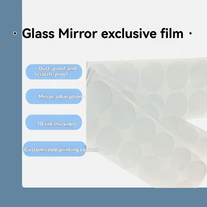 Surface de protection en verre pour montre avec film électrostatique en PVC