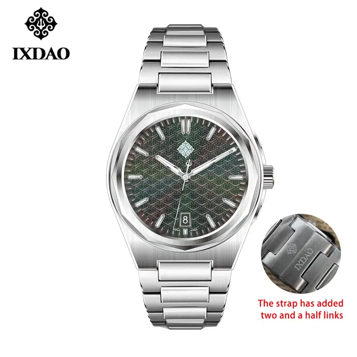 IX&DAO 2026 Nouvelle Montre Mécanique Automatique pour Homme Warrior 37mm Miyota 9015 BGW-9 Verre Sa