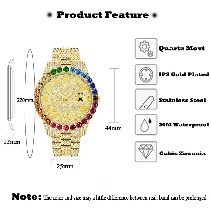 MISSFOX – Montre de Luxe pour hommes