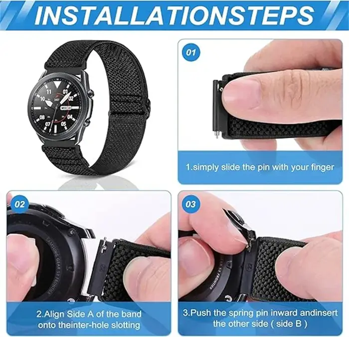 Sangle à boucle tressée pour Polar Vantage V3