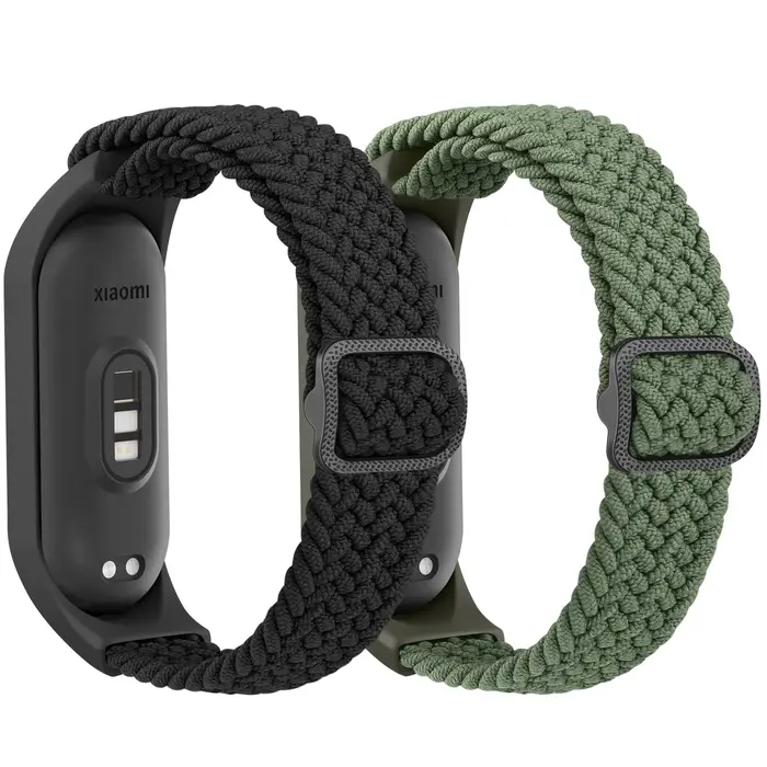 Bracelet de montre tressé pour Xiaomi Mi Band 7 6 5 4 3, bracelet élastique réglable pour Amazfit Band 5, Bracelet de remplacement