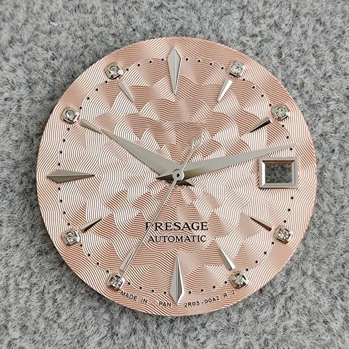 Cadran de montre Prestige S logo 29 mm pour mouvement automatique Mod NH35