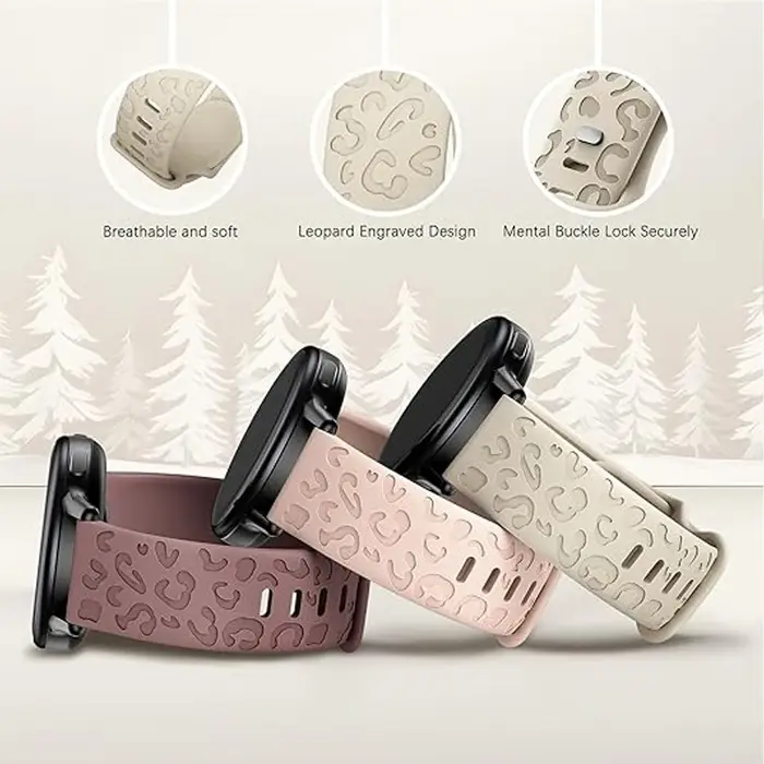 Bracelets 20mm pour Samsung Galaxy Watch 7/6/5/4/classique/5 Pro 44mm 40mm Bracelet correa gravé en Silicone HUAWEI GT 2e 3 4 5 bandes