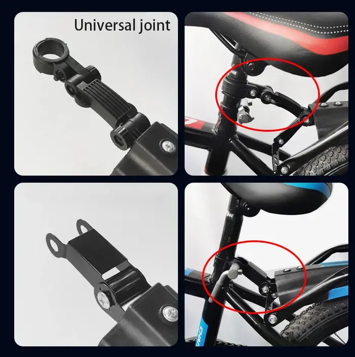 2 pièces garde-boue de vélo ensemble de garde-boue arrière de vélo de montagne garde-boue avant acce