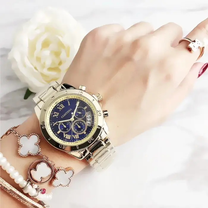 CONTENA Top marque montres de luxe pour les femmes mode Bracelet en acier créatif