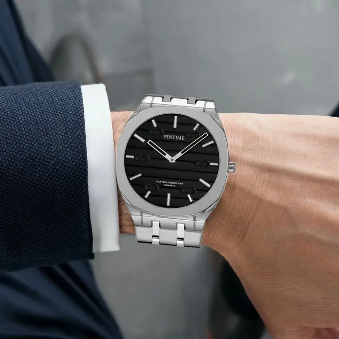 Montre Homme Vintage 'L'Œil de Dieu' Créative à Quartz à Aiguille Unique