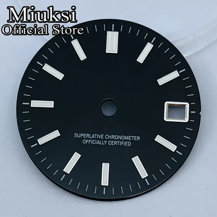 ATA UKSI-Cadran de Montre Lumineux Noir