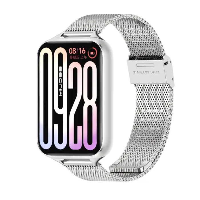 Mi Band 10 Pro / 9 Pro / 8 Pro Bracelet en métal pour Xiaomi Smart Band 10 Pro bracelet de fitness