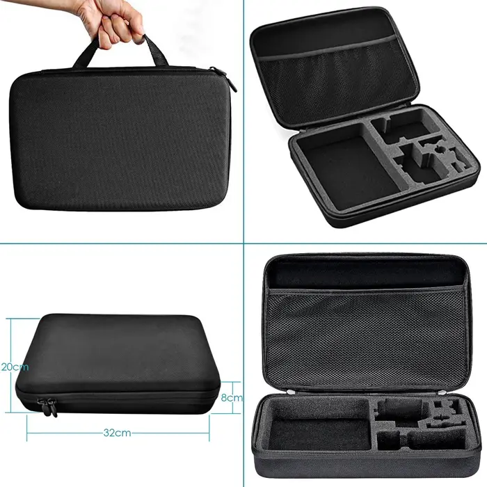 Ensemble d'accessoires pour caméra d'action pour Gopro Hero13 12 11 10 pour Xiaomi Yi Insta360 X4 X3