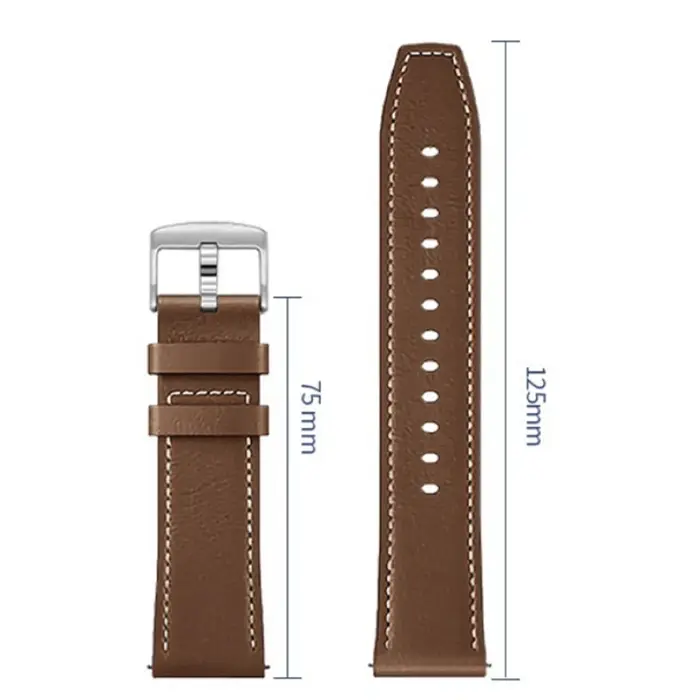 Bracelet de montre intelligente en cuir