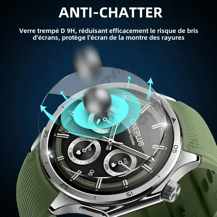 Protecteur d'écran 2.5D pour OnePlus Watch 3