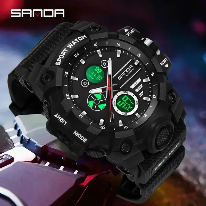 Montre de sport pour homme SANDA