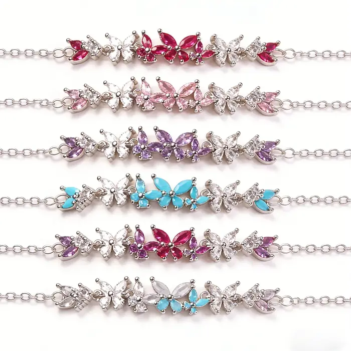 Bracelet élégant en zircon