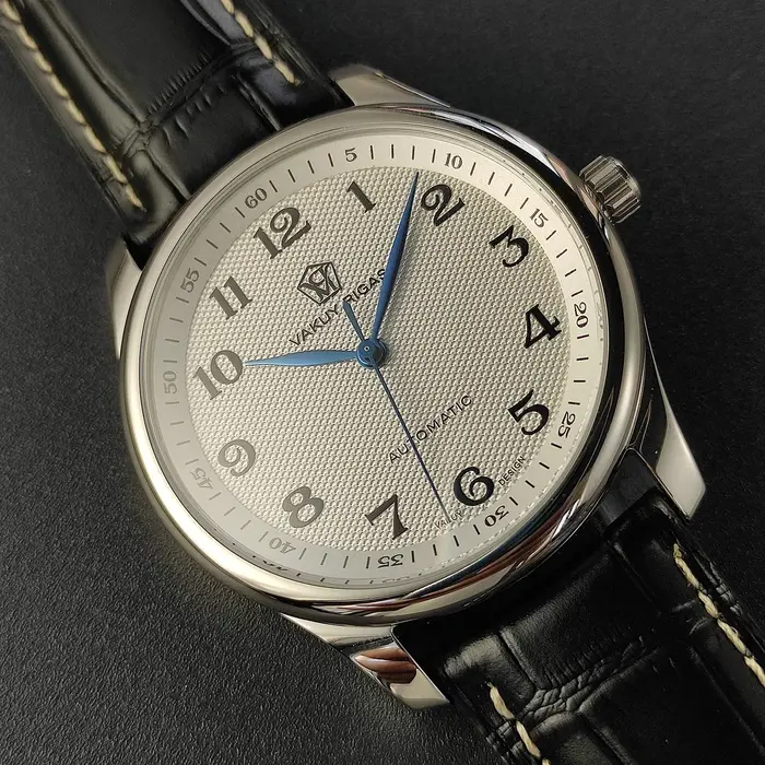 Vakuy montre mécanique automatique homme d'affaires visage de bon augure mouette ST2130 mouvement pointeur bleu étanche