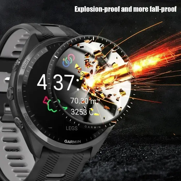 Protecteur d'écran anti-rayures pour Garmin Forerunner 965