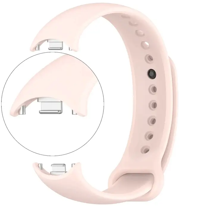 Bracelet en Silicone souple officiel pour Xiaomi Mi Band 10 9 8 Bracelet respirant accessoires ceint