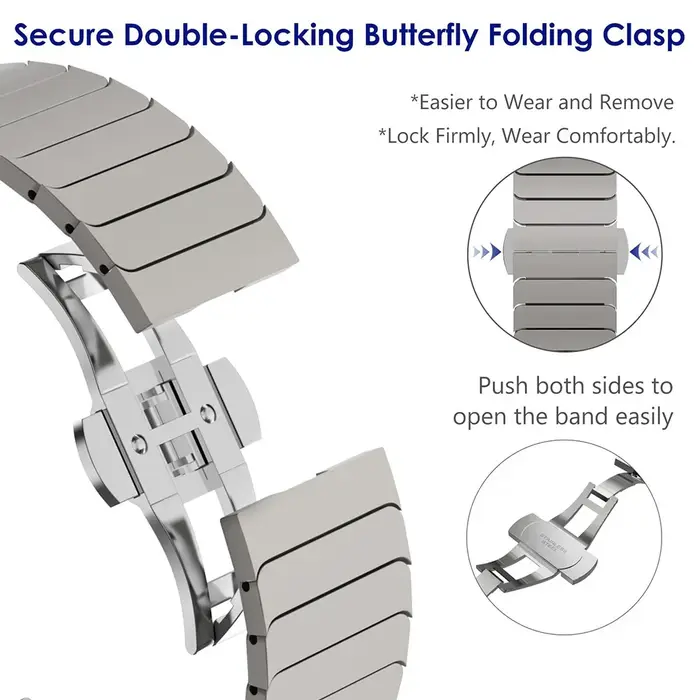 Bracelet en métal pour Apple Watch