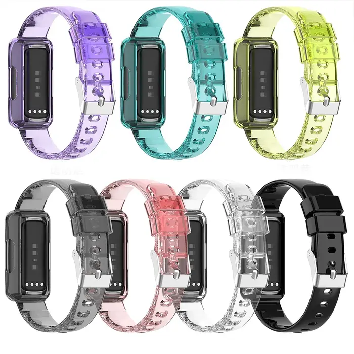 Bracelet de rechange transparent pour Fitbit