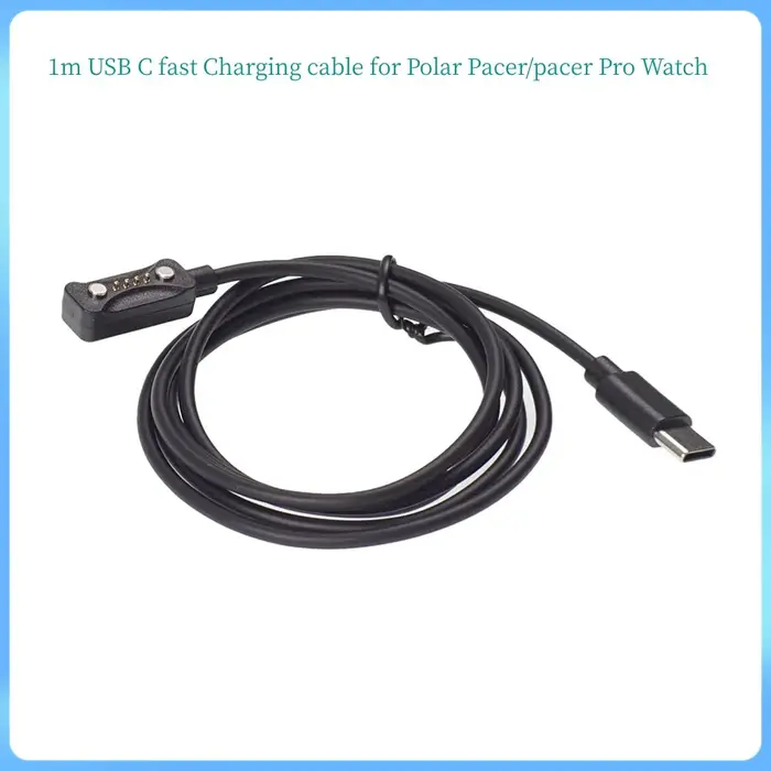 Câble de charge rapide type C USB-C 1m pour montre Polar Pacer Pro