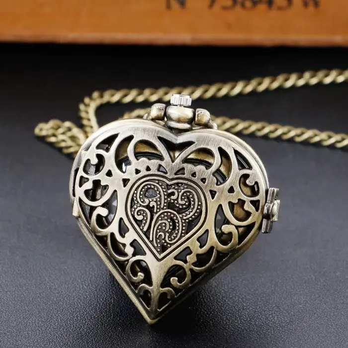 Montre de poche Vintage pour hommes et femmes