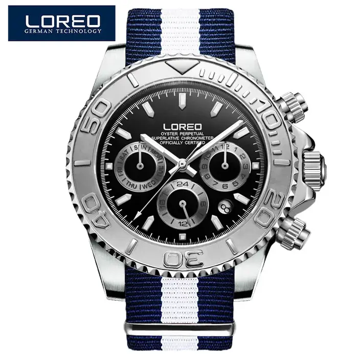 LOREO – montre mécanique automatique pour hommes