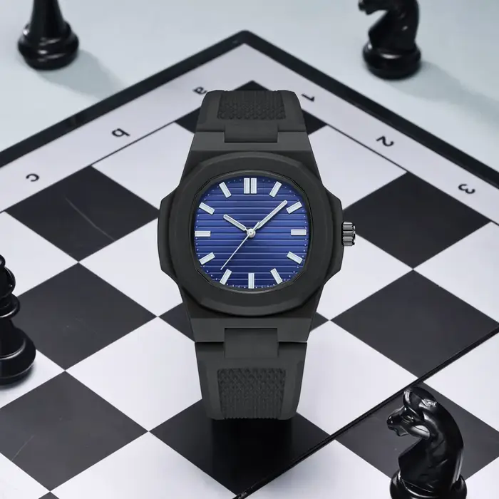 Montre de sport unisexe Nautilus avec bracelet en silicone