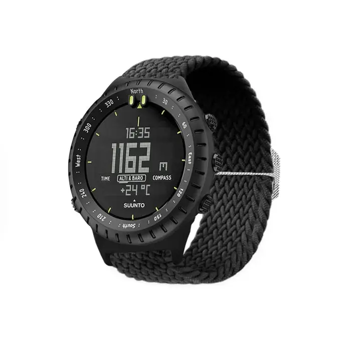 Bracelet à boucle en nylon pour montre intelligente Suunto Core, bracelet de montre, tissage tressé, bracelet élastique, accessoires Correa