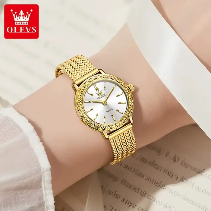 OLEVS 5643 femme montre haut mince