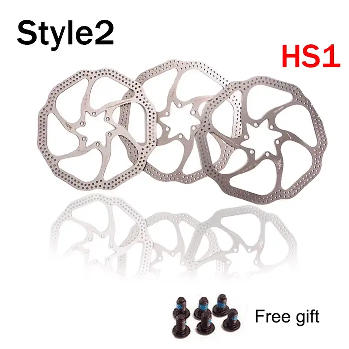 2PC G3 HS1 Rotor de frein à disque de vélo 160/180/203mm Rotors de frein hydrauliques haute résistan