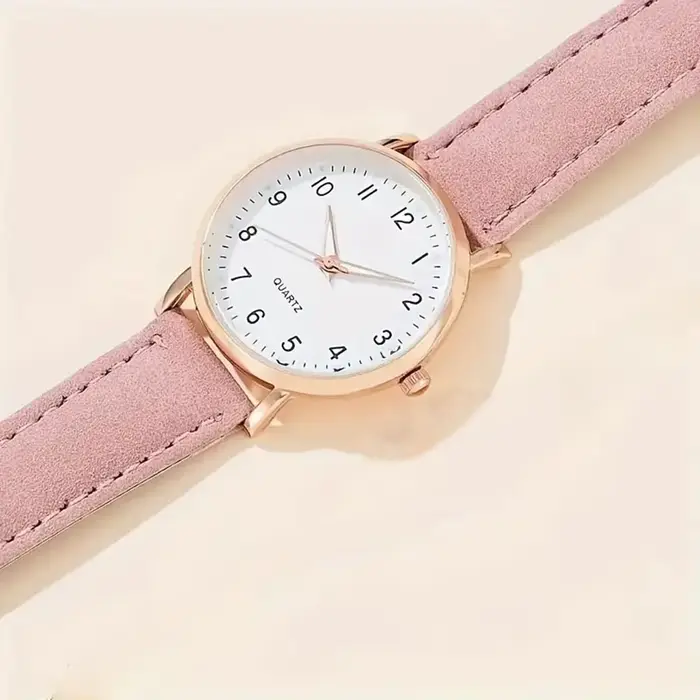 Montre à Quartz Vintage pour femmes et hommes