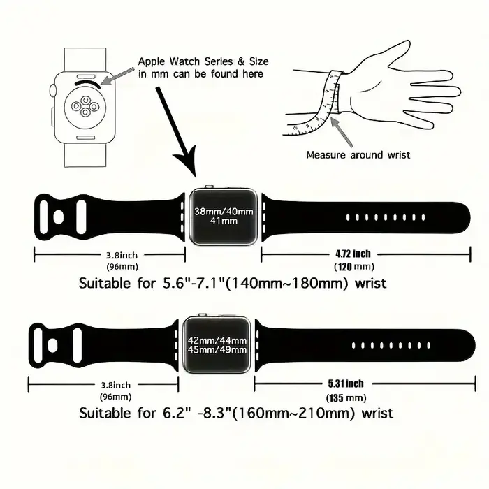 Bracelets gravés pour Bracelet de montre Apple 10 46mm 42mm 40mm 44mm 45mm