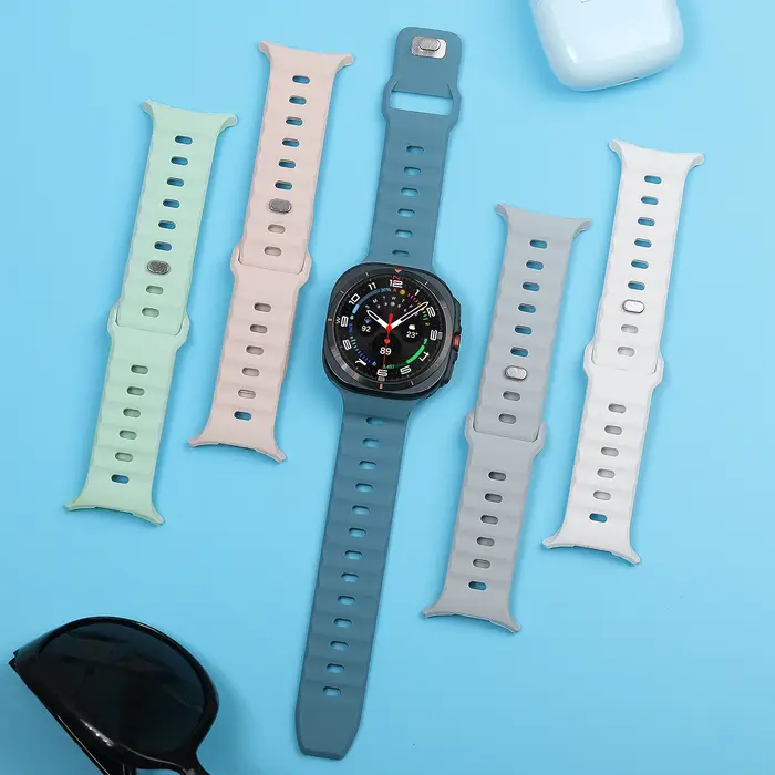 Galaxy montre Ultra Bracelet Sport Silicone accessoires correa Bracelet pour Samsung Galaxy montre 7 ultra bande 47mm Bracelet de montre intelligent