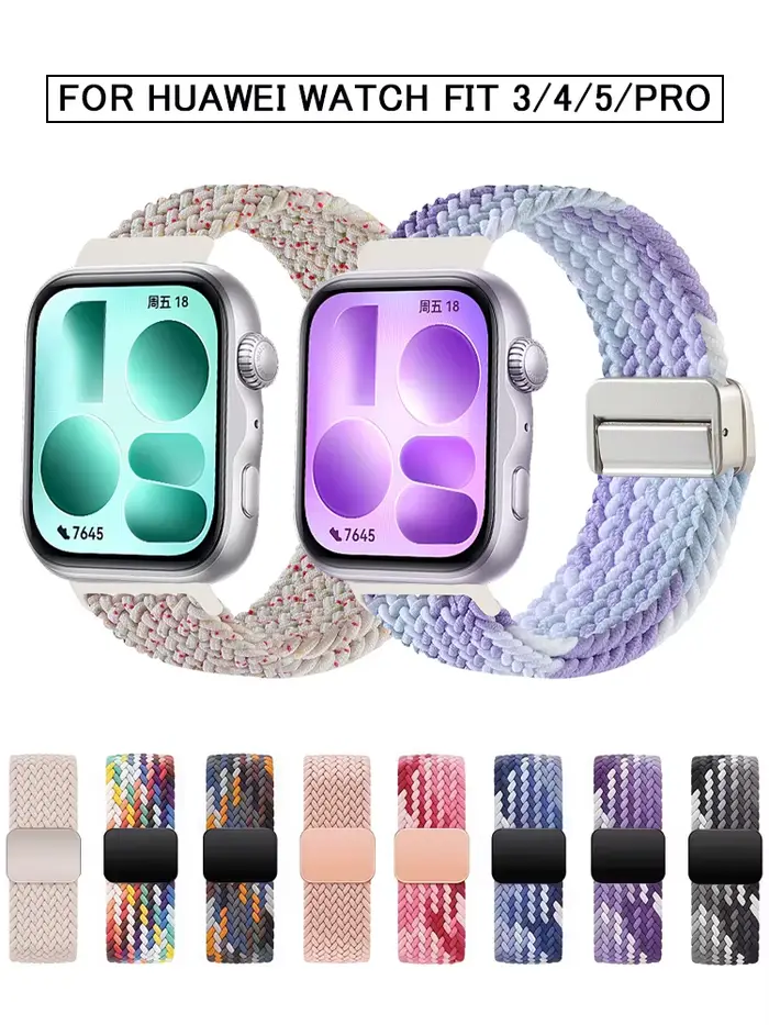 Bracelet de remplacement pour montre connectée HUAWEI fit 4 Pro/fit 3/5 Pro