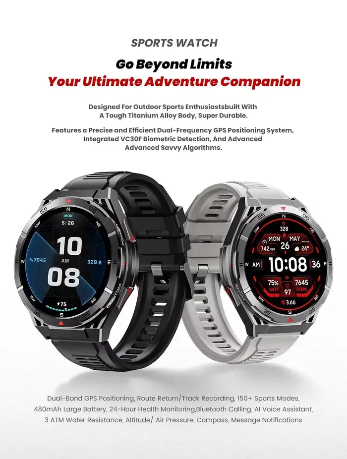 Montre connectée X2 avec GPS