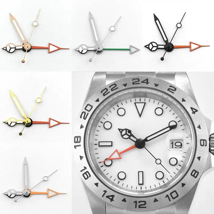 Aiguilles de montre GMT 13mm