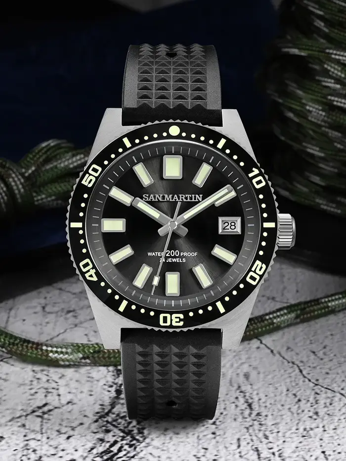 San Martin V3 62mas montre de plongée 40mm NH35