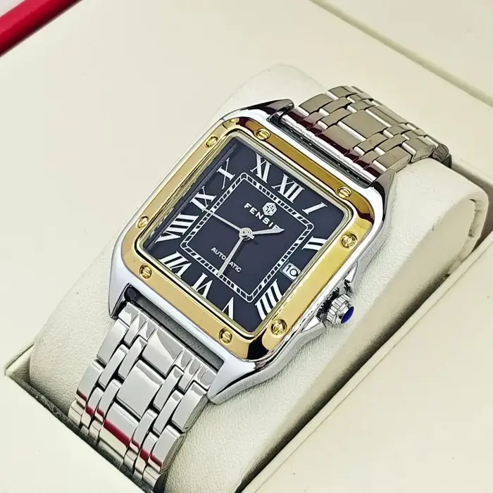 Montre carrée de luxe pour homme