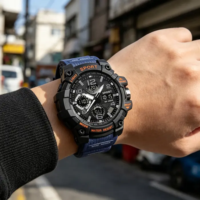 Montre unisexe tendance et à la mode pour adolescents