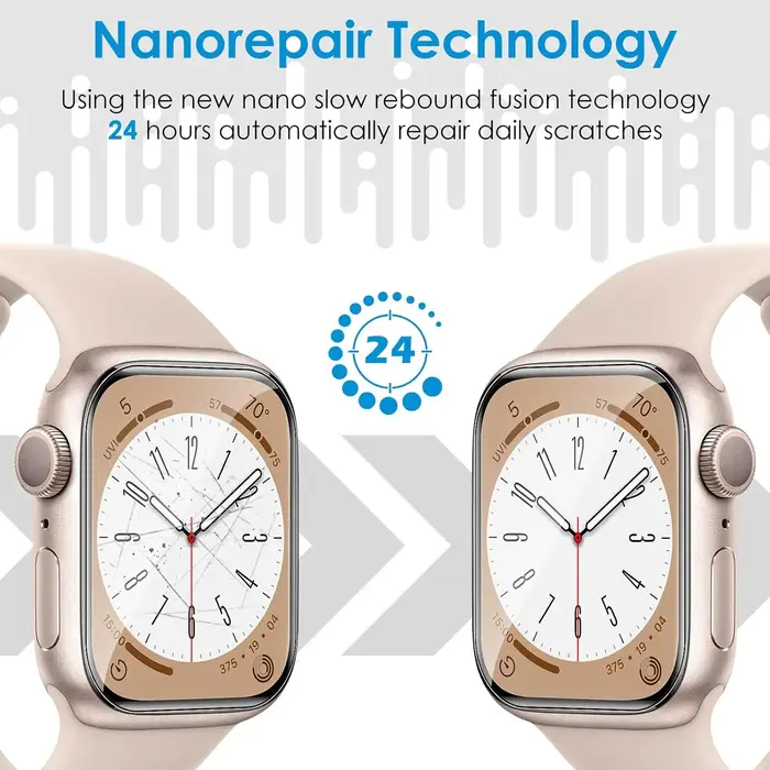 Protecteur d'écran pour Apple Watch 44mm 40mm 45mm 41mm 38mm 42mm iWatch 6 SE 5 4