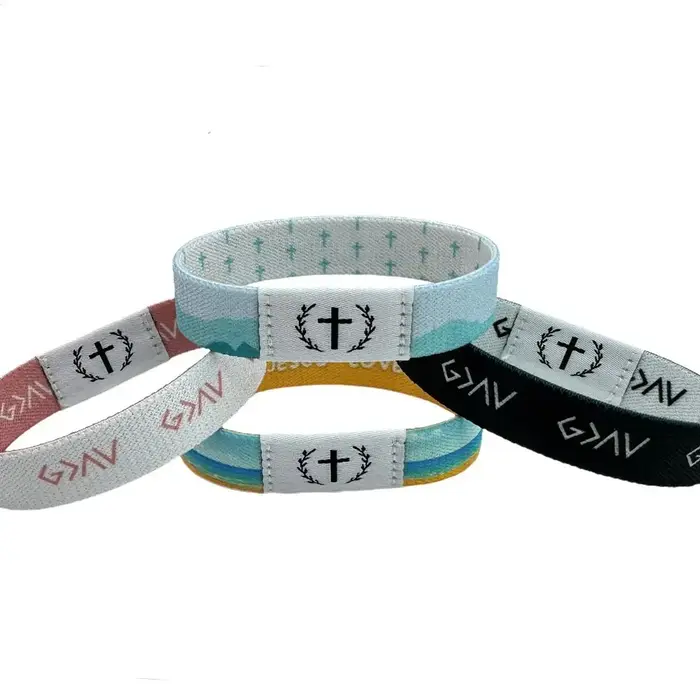 Bracelets bibliques portables à la mode, étanche, élastique, capteur intelligent avec Bracelets religieux NFC, bijoux cadeaux