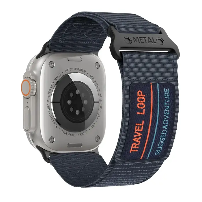 Boucle de sentier pour Apple Watch Ultra bande 49mm 44mm 45mm 42mm bracelet de Sport en Nylon correa iWatch