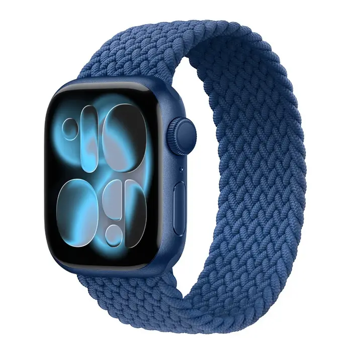 Boucle Solo tressée pour bracelet de montre Apple série 11 10 9 7 8 SE 6 Ultra 3 49mm 46mm 42mm 44mm 41 45mm