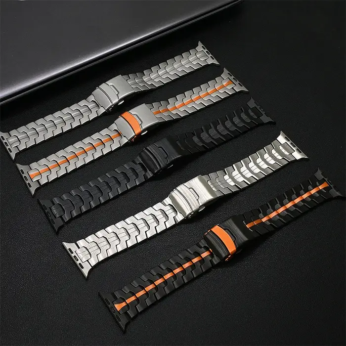 Bracelet en titane pour hommes pour Apple Watch