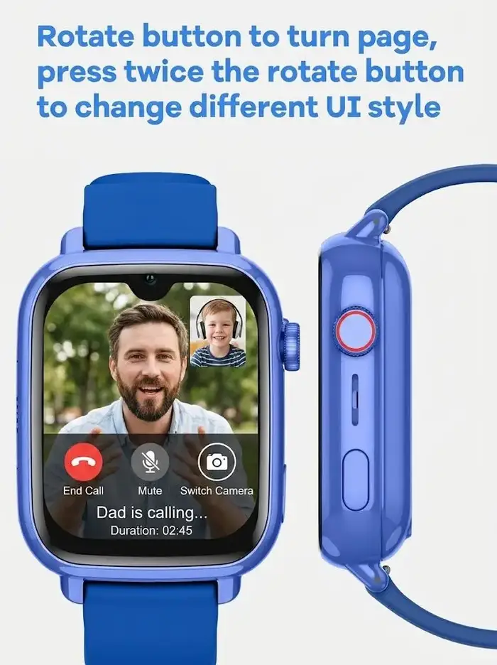 Montre connectée pour enfants 4G LTE