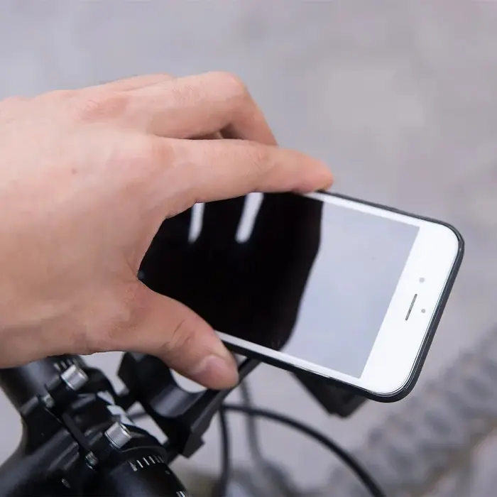 Support de siège de téléphone arc-en-ciel pour ordinateur de vélo de route VTT