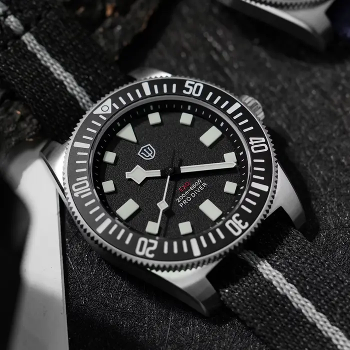 Watchdives EXD V2 40mm montre en titane échangeable X Design VH31 balayage deuxième mouvement montres à Quartz lumineux étanche 200M