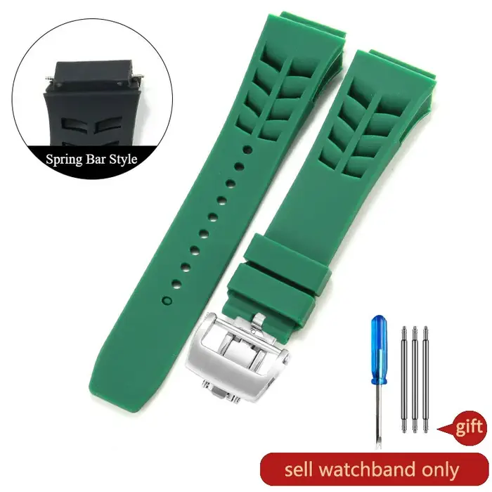 Bracelet de montre en caoutchouc pour la série Richard MILLE
