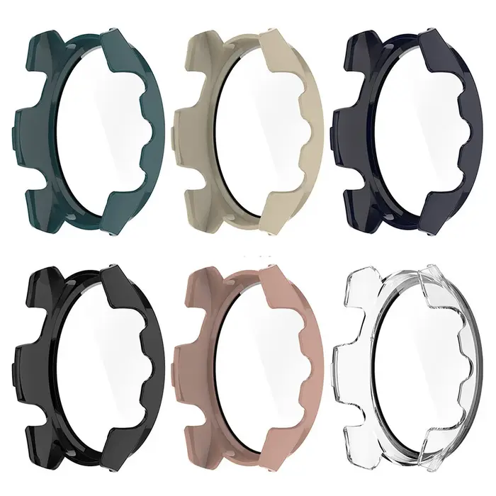 PC + étui en verre pour Garmin Forerunner 255 255S 265 265S 965