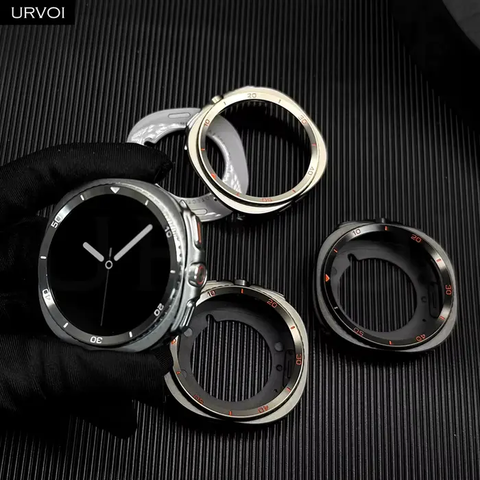 URVOI – coque en métal classique pour Galaxy Watch 8